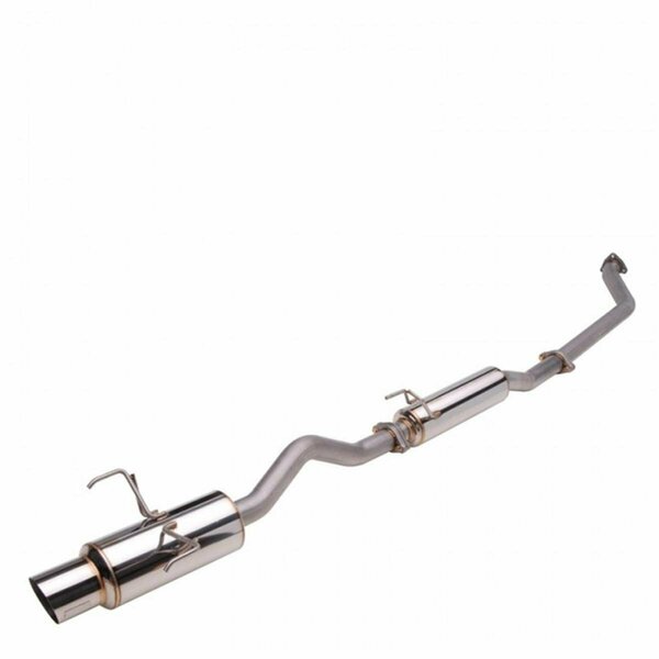 Hands On Mega Power 70 mm Exhaust System for R 02-06 Acura RSX Type-S HA3293728